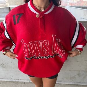 Boys Lie Red Sweatshirt